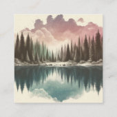 Waterverf Forest Informatiekaartje (Achterkant)