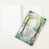Waterverf Forest Inspirerend Quote Day Planner (Display)