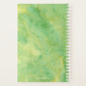 Waterverf Forest Inspirerend Quote Day Planner (Achterkant)