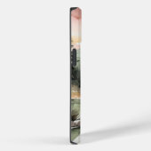 Waterverf Forest Mountains Natuur Case-Mate iPhone Case (Achterkant / Rechts)