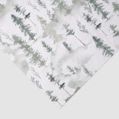 Waterverf Forest Pattern Tissuepapier (Detail)