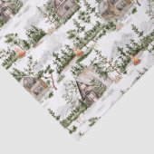 Waterverf Forest Pattern Tissuepapier (Detail)