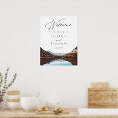 Waterverf Fort Lauderdale Skyline Weddenschap Welk Poster (Keuken)