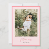 Waterverf Foto Aperol Spritz Vrijgezellenfeest Kaart (Achterkant)