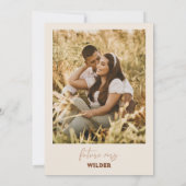 Waterverf Fotolaarzen & Bubbly Vrijgezellenfeest Kaart (Achterkant)