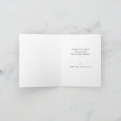 Waterverf Fox Christmas Sleighs niet-gevouwen foto Feestdagen Kaart (Binnen)