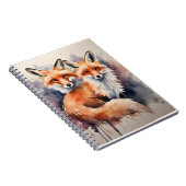 Waterverf Fox Duo Notitieboek (Rechterzijde)