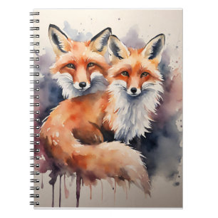 Waterverf Fox Duo Notitieboek