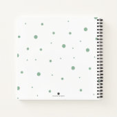 Waterverf Fox en Witte Pompoen Journaling Notitieboek (Achterkant)