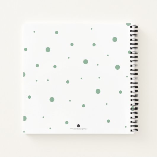 Waterverf Fox en Witte Pompoen Journaling Notitieboek (Achterkant)