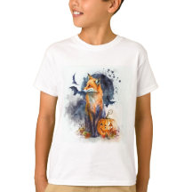 Waterverf Fox Halloween