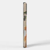 Waterverf Foxy Floral Friends Persoonlijke naam Case-Mate iPhone Case (Achterkant / Rechts)