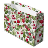 Waterverf frambozen groot cadeauzakje (Achterkant Gekanteld)