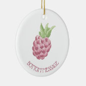 Waterverf frambozen keramisch ornament (Rechts)