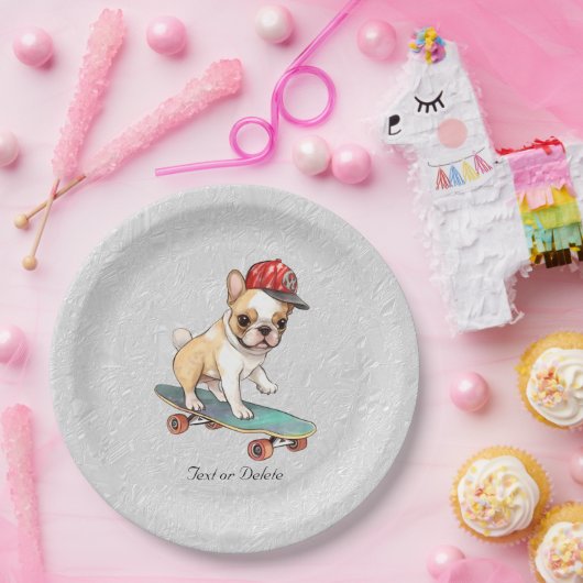 Waterverf Frans Bulldog papier Bord (Feest)