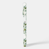 Waterverf Frans landelijk chic groen olijfpatroon Case-Mate iPhone Case (Achterkant / Links)
