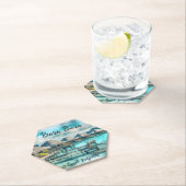 Waterverf Frans-Polynesië Bora Bora Serenity | Kartonnen Onderzetters (Insitu)