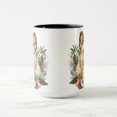 Waterverf FRANSE BULLDOG DOG Mok (Midden)