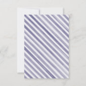 Waterverf Franse champagne met een marinestoot Bedankkaart (Achterkant)