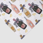 Waterverf Franse champagne Tissuepapier (Detail)