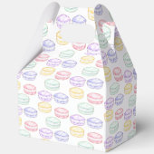 Waterverf Franse Macarons Bedankdoosjes (Voorkant)