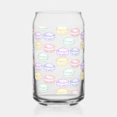 Waterverf Franse Macarons Blikvorm Glas (Rechts)