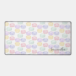 Waterverf Franse Macarons Bureaumat