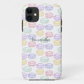 Waterverf Franse Macarons Case-Mate iPhone Case (Achterkant)