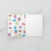 Waterverf Franse Macarons Je bent lief Kaart (Binnen)