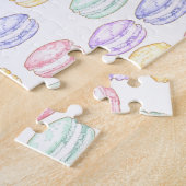 Waterverf Franse Macarons Legpuzzel (Zijkant)