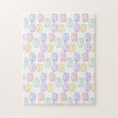 Waterverf Franse Macarons Legpuzzel (Verticaal)