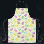 Waterverf Franse Macarons | Macaroons Schort<br><div class="desc">Waterverf Franse Macarons | Macaroons</div>