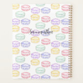 Waterverf Franse Macarons Planner (Achterkant)
