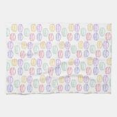 Waterverf Franse Macarons Theedoek (Horizontaal)