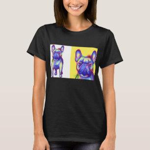 Waterverf French Bulldogs T-shirt