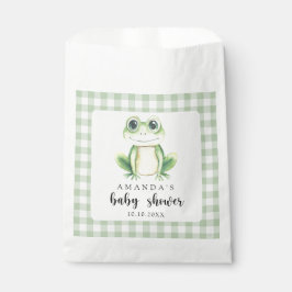 Waterverf Frog Baby shower Bedankzakje