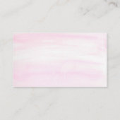 Waterverf Frosted Sugar Cookies Business C Visitekaartje (Achterkant)