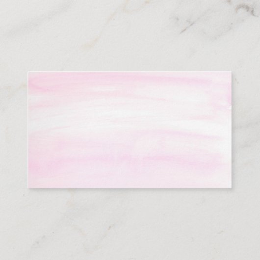 Waterverf Frosted Sugar Cookies Business C Visitekaartje (Achterkant)