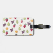 Waterverf Fruit Bagage Meisje Label Bagagelabel (Achterkant horizontaal)