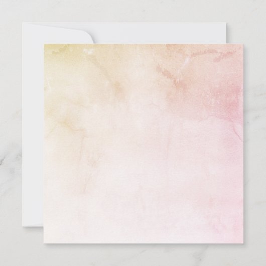 Waterverf Fruit Berry Sweet Baby shower Kaart (Achterkant)