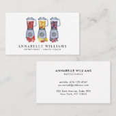 Waterverf Fruit Dietitian Nutritionist Visitekaartje (Voorkant / Achterkant)