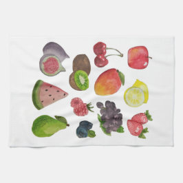 Waterverf Fruit Kitchen Towel Theedoek