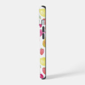 Waterverf Fruit Monogram iPhone 15 Case (Linkerkant)