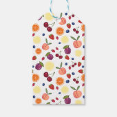 Waterverf fruitgift labels cadeaulabel (Voorkant)