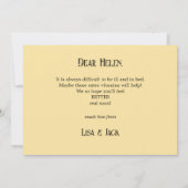 Waterverf fruitmand wordt snel goed kaart (Achterkant)