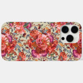 Waterverf Fuchsia bloeit Case-Mate iPhone Case (Achterkant (horizontaal))