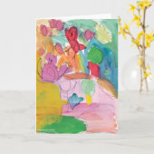 Waterverf Fun - KidsArt voor CHOC Kaart (Gele Bloem)