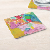 Waterverf Fun - KidsArt voor CHOC Kartonnen Onderzetters (Schuin)