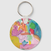 Waterverf Fun - KidsArt voor CHOC Sleutelhanger (Achterkant)