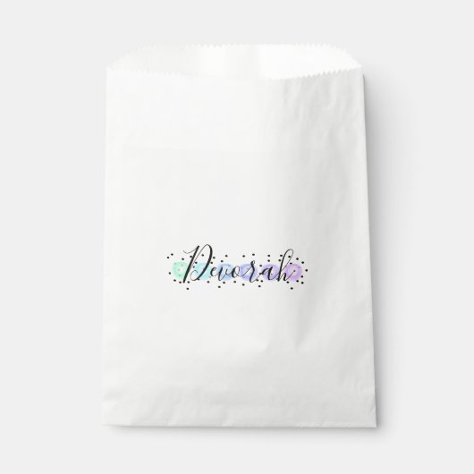 Waterverf Funfetti Bedankzakje (Voorkant)